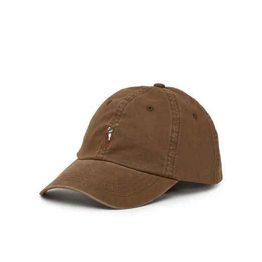 Czapka z daszkiem Polo Ralph Lauren 211954881005 Brązowy ze sklepu eobuwie.pl w kategorii Czapki z daszkiem damskie - zdjęcie 183807425