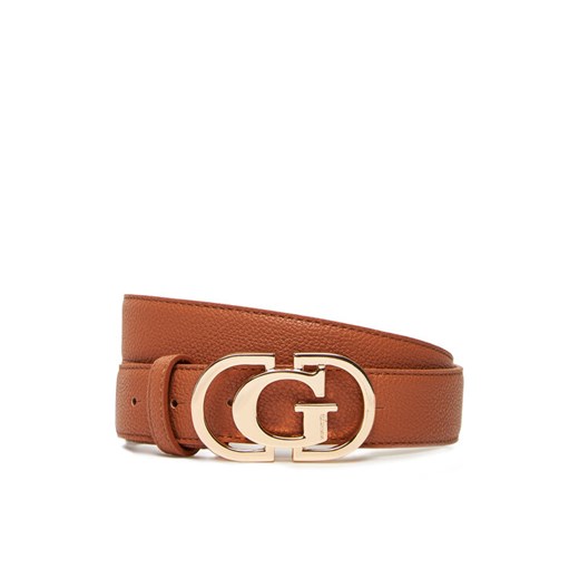 Pasek Damski Guess BW9269 P5330 Brązowy ze sklepu eobuwie.pl w kategorii Paski damskie - zdjęcie 183807447