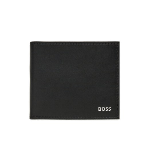 Duży Portfel Męski BOSS 50548811 Czarny ze sklepu eobuwie.pl w kategorii Portfele męskie - zdjęcie 183807516