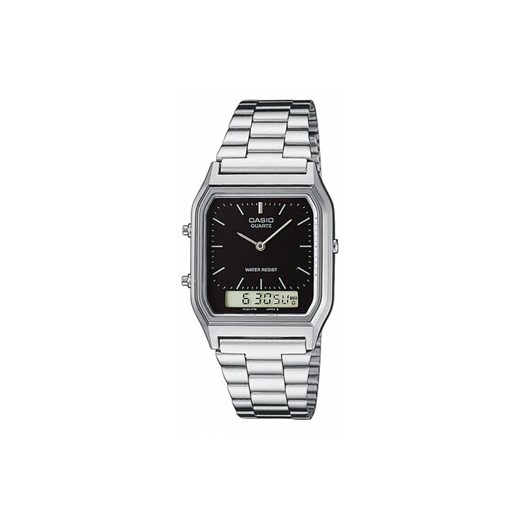 Zegarek Casio AQ-230A-1DMQYES Srebrny ze sklepu eobuwie.pl w kategorii Zegarki - zdjęcie 183807538