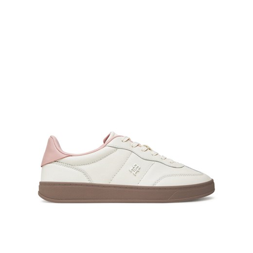 Sneakersy Tommy Hilfiger Th Premium Heritage Sneaker FW0FW08755 Écru ze sklepu eobuwie.pl w kategorii Buty sportowe damskie - zdjęcie 183807569