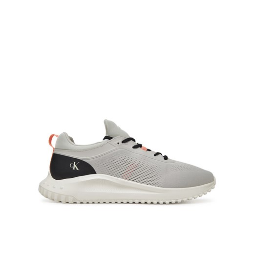 Sneakersy Calvin Klein Jeans Eva Runner Tech Knit YM0YM01293 Szary ze sklepu eobuwie.pl w kategorii Buty sportowe męskie - zdjęcie 183807635