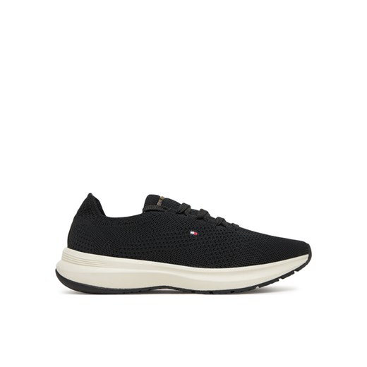 Sneakersy Tommy Hilfiger FW0FW08813 Czarny ze sklepu eobuwie.pl w kategorii Buty sportowe damskie - zdjęcie 183807695