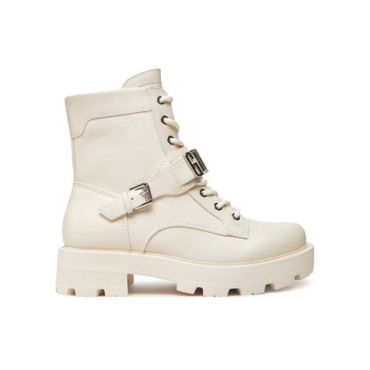 Botki Guess FLTYZ2 FAP10 Écru ze sklepu eobuwie.pl w kategorii Workery damskie - zdjęcie 183807878