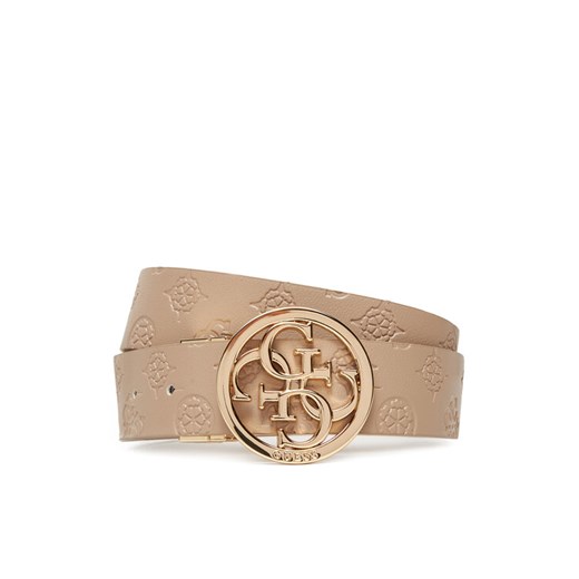 Pasek Damski Guess BW9253 P5335 Beżowy ze sklepu eobuwie.pl w kategorii Paski damskie - zdjęcie 183807915