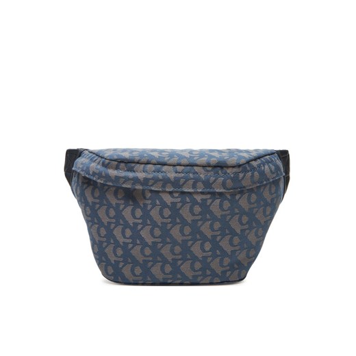 Saszetka nerka Calvin Klein Jeans Unstructured Monogram Waistbag LV04G3177G Błękitny ze sklepu eobuwie.pl w kategorii Nerki - zdjęcie 183808009