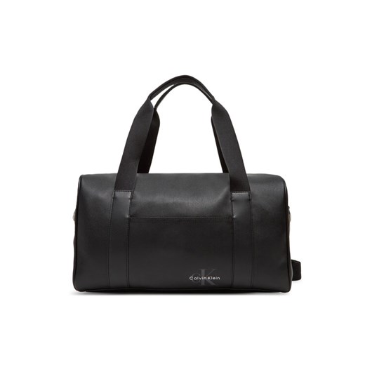 Torba Calvin Klein Mono Logo Duffle 42 LV04G3054G Czarny ze sklepu eobuwie.pl w kategorii Torby podróżne - zdjęcie 183808075