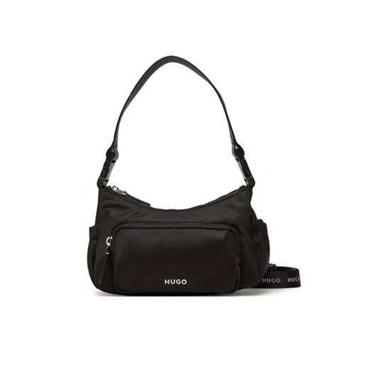Torebka HUGO Bel Shoulder 50547092 Czarny ze sklepu eobuwie.pl w kategorii Listonoszki - zdjęcie 183808076