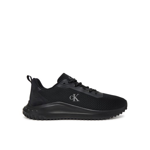 Sneakersy Calvin Klein Jeans Eva Runner Mix Mesh YM0YM01285 Czarny ze sklepu eobuwie.pl w kategorii Buty sportowe męskie - zdjęcie 183808088