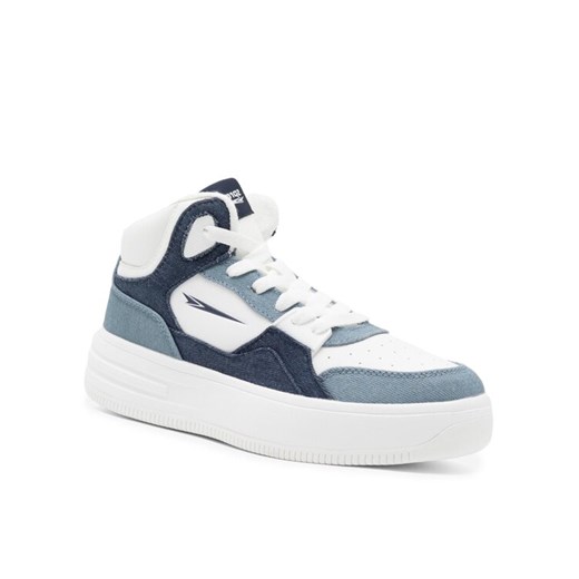 Sneakersy Sprandi BEAT MID WP40-22755D Niebieski ze sklepu eobuwie.pl w kategorii Buty sportowe damskie - zdjęcie 183808188