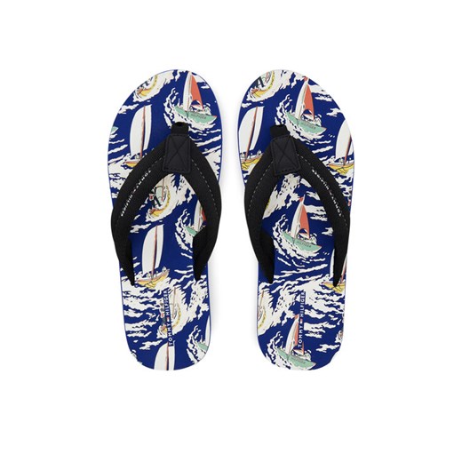 Japonki Tommy Hilfiger FM0FM05509 Czarny ze sklepu eobuwie.pl w kategorii Klapki męskie - zdjęcie 183808216