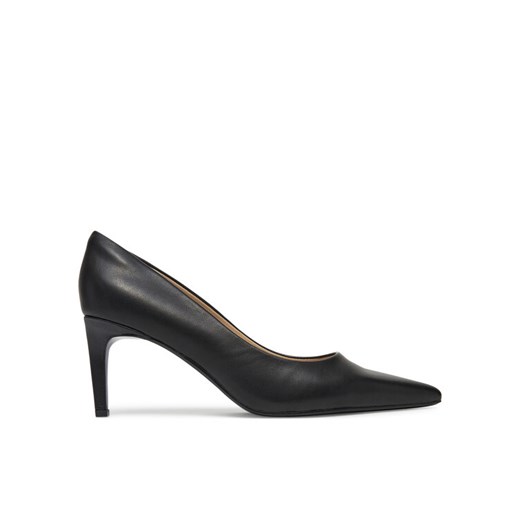 Szpilki Calvin Klein Pump 70 Pointy Hw Bar Lth HW0HW02561 Czarny ze sklepu eobuwie.pl w kategorii Czółenka - zdjęcie 183808326