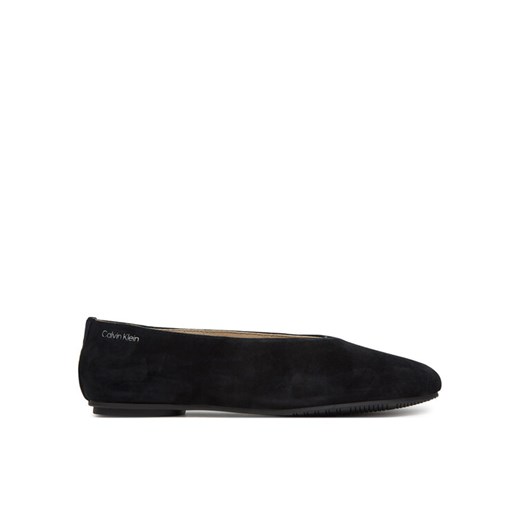 Baleriny Calvin Klein Ballerina Round Hw Sue HW0HW02565 Czarny ze sklepu eobuwie.pl w kategorii Balerinki - zdjęcie 183808328