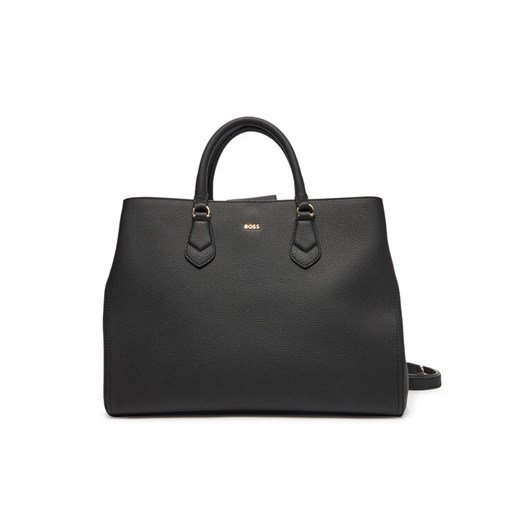 Torebka BOSS 50547745 Czarny ze sklepu eobuwie.pl w kategorii Torby Shopper bag - zdjęcie 183808339