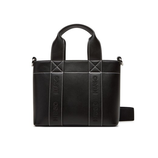 Torebka HUGO Becky Up 50547473 Czarny ze sklepu eobuwie.pl w kategorii Torby Shopper bag - zdjęcie 183808345