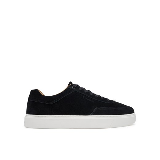 Sneakersy Calvin Klein Clean Cup Low Laceup Oxf Su HM0HM01880 Czarny ze sklepu eobuwie.pl w kategorii Buty sportowe męskie - zdjęcie 183808356