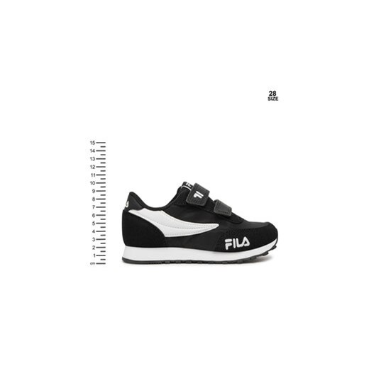Sneakersy Fila Orbit Revolution Velcro Kids FFK0225.80010 Czarny Fila 35 eobuwie.pl