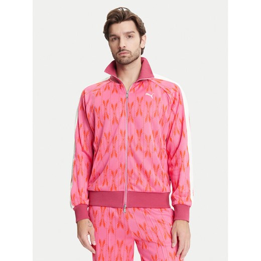 Puma Bluza The NeverWorn V T7 631491 Różowy Regular Fit ze sklepu MODIVO w kategorii Bluzy męskie - zdjęcie 183813155