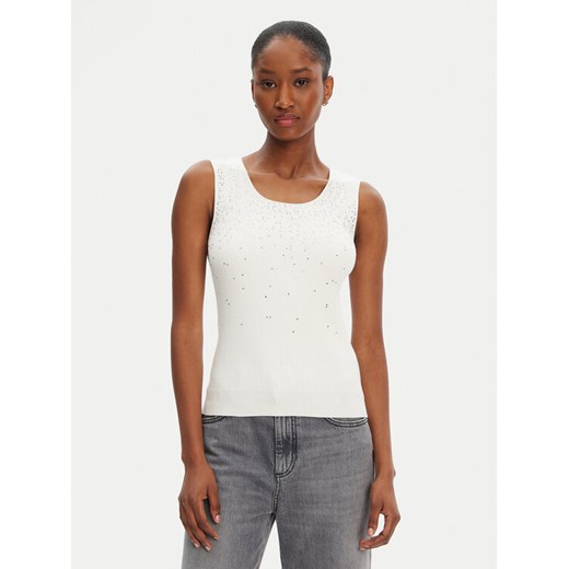 Marciano Guess Top 5RGR47 5821Z Écru Regular Fit ze sklepu MODIVO w kategorii Bluzki damskie - zdjęcie 183813166