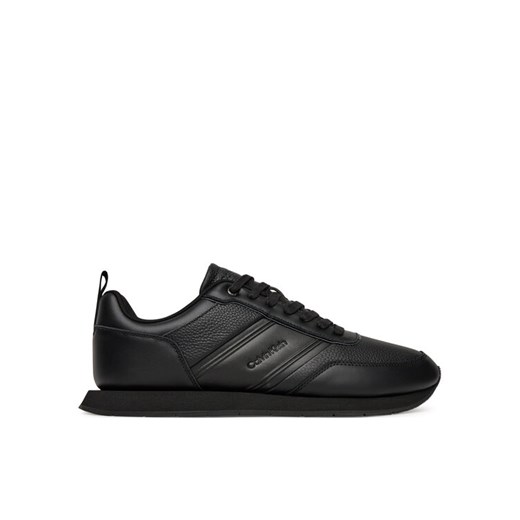 Calvin Klein Sneakersy Low Prof Runn Laceup Tape HM0HM01897 Czarny ze sklepu MODIVO w kategorii Buty sportowe męskie - zdjęcie 183813177