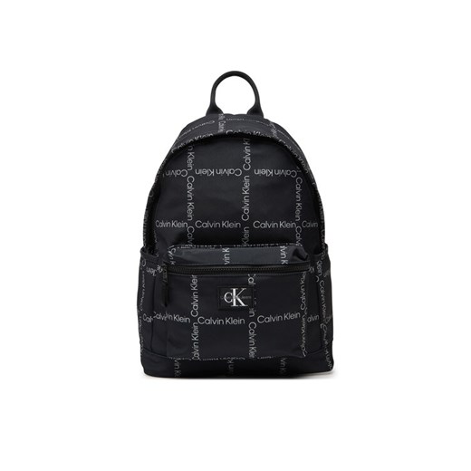 Calvin Klein Jeans Plecak City Grid Aop IU0IU00711 Czarny ze sklepu MODIVO w kategorii Plecaki dla dzieci - zdjęcie 183813186