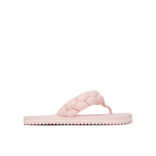 Tommy Jeans Japonki Braided Thong Beach Sandal EN0EN02877 Różowy ze sklepu MODIVO w kategorii Klapki damskie - zdjęcie 183813407