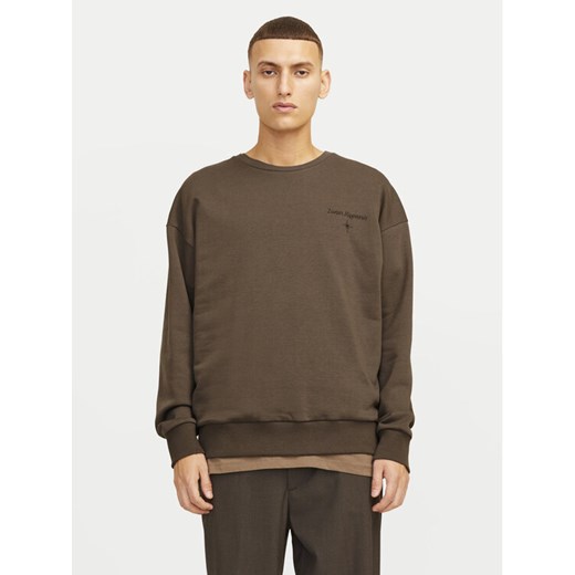 Jack&Jones Bluza Mystic 12257735 Khaki Relaxed Fit ze sklepu MODIVO w kategorii Bluzy męskie - zdjęcie 183813486