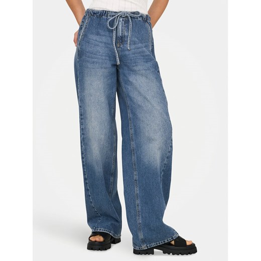 ONLY Jeansy Pennie 15359088 Niebieski Wide Leg ze sklepu MODIVO w kategorii Jeansy damskie - zdjęcie 183813546