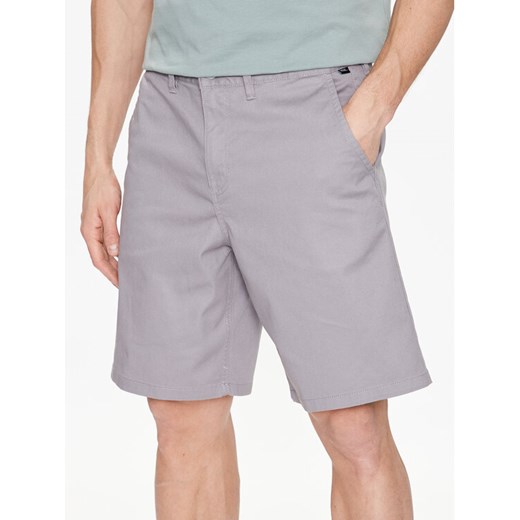 Vans Szorty materiałowe Authentic Chino VN0A5FJX Szary Relaxed Fit ze sklepu MODIVO w kategorii Spodenki męskie - zdjęcie 183813547