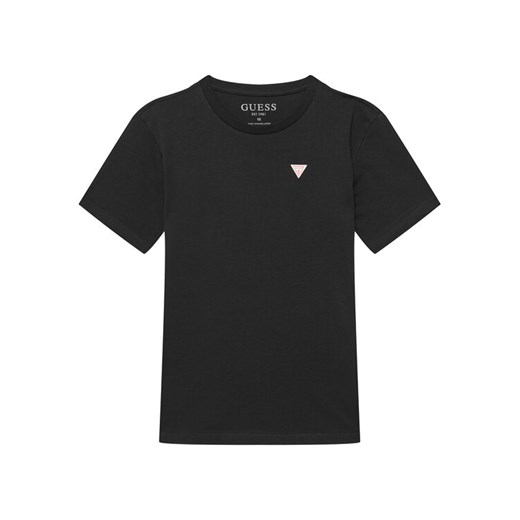 Guess T-Shirt L5YI38 K5M20 Czarny Regular Fit ze sklepu MODIVO w kategorii T-shirty chłopięce - zdjęcie 183813575