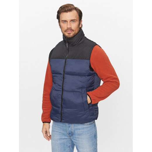 Jack&Jones Bezrękawnik 12235861 Granatowy Regular Fit ze sklepu MODIVO w kategorii Kamizelki męskie - zdjęcie 183813587