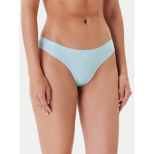 Puma Komplet 2 par stringów 935021 Zielony ze sklepu MODIVO w kategorii Majtki damskie - zdjęcie 183813598