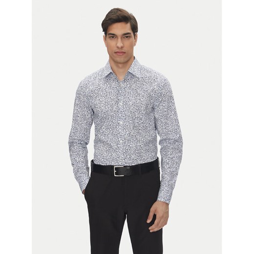 BOSS Koszula H-Hank-Kent-C1 50545109 Niebieski Slim Fit ze sklepu MODIVO w kategorii Koszule męskie - zdjęcie 183813638