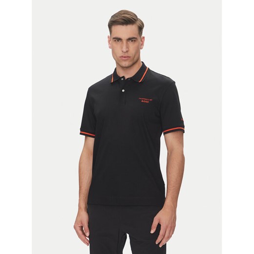 BOSS Polo C-Parris 197 50543257 Czarny Regular Fit ze sklepu MODIVO w kategorii T-shirty męskie - zdjęcie 183813648