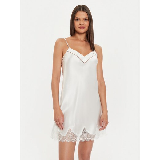 Simone Pérèle Koszula nocna Nocturne 17F940 Écru Comfort Fit ze sklepu MODIVO w kategorii Koszule nocne - zdjęcie 183813695