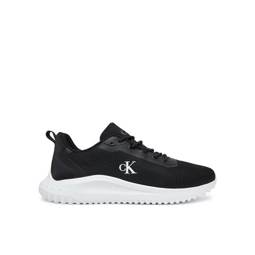 Calvin Klein Jeans Sneakersy Eva Runner Mix Mesh YM0YM01285 Czarny ze sklepu MODIVO w kategorii Buty sportowe męskie - zdjęcie 183813799