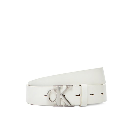 Calvin Klein Jeans Pasek Damski LV04K7018G Biały ze sklepu MODIVO w kategorii Paski damskie - zdjęcie 183813915