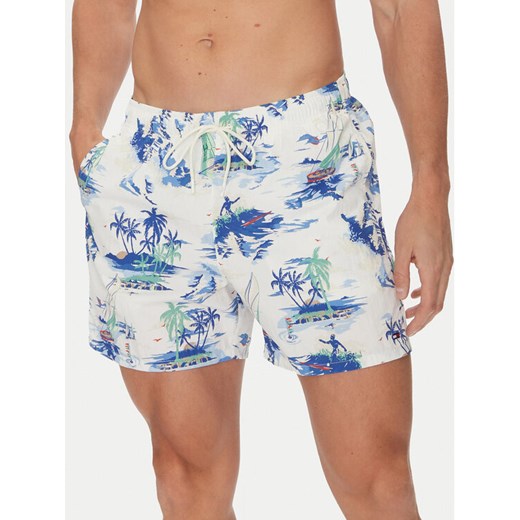 Tommy Hilfiger Szorty kąpielowe UM0UM03491 Kolorowy Regular Fit ze sklepu MODIVO w kategorii Kąpielówki - zdjęcie 183814025