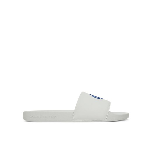 Calvin Klein Jeans Klapki Slide Jelly Mono Pu YM0YM01281 Szary ze sklepu MODIVO w kategorii Klapki męskie - zdjęcie 183814045