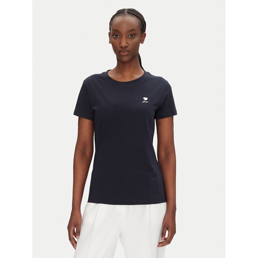 BOSS T-Shirt C_Esogo_3 50545288 Granatowy Regular Fit ze sklepu MODIVO w kategorii Bluzki damskie - zdjęcie 183814077