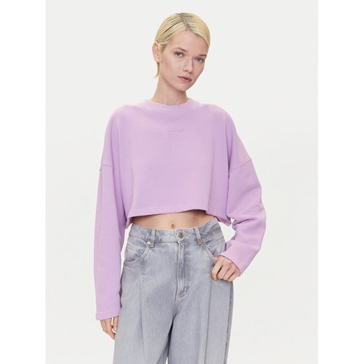 HUGO Bluza Derissa_B 50545035 Różowy Relaxed Fit ze sklepu MODIVO w kategorii Bluzy damskie - zdjęcie 183814137