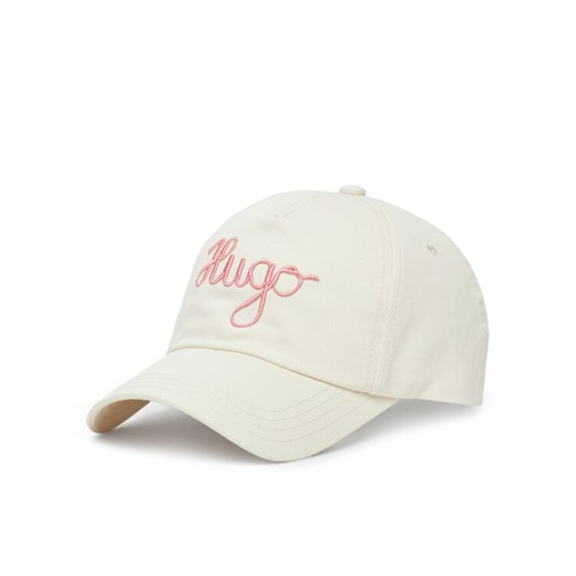 HUGO Czapka z daszkiem Cara-PE 50546591 Écru ze sklepu MODIVO w kategorii Czapki z daszkiem damskie - zdjęcie 183814145