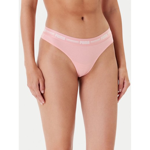 Puma Komplet 2 par stringów 907850 Koralowy ze sklepu MODIVO w kategorii Majtki damskie - zdjęcie 183814165