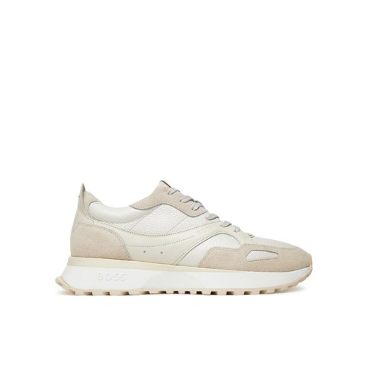 BOSS Sneakersy Jonah 50548782 Beżowy ze sklepu MODIVO w kategorii Buty sportowe męskie - zdjęcie 183814178