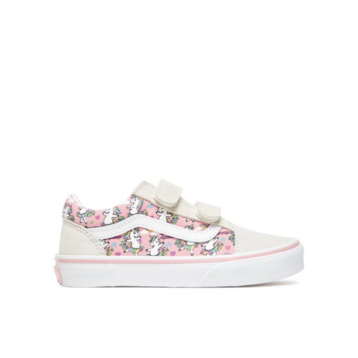 Vans Tenisówki Old Skool V VN000CYDCY71 Écru ze sklepu MODIVO w kategorii Trampki dziecięce - zdjęcie 183814258