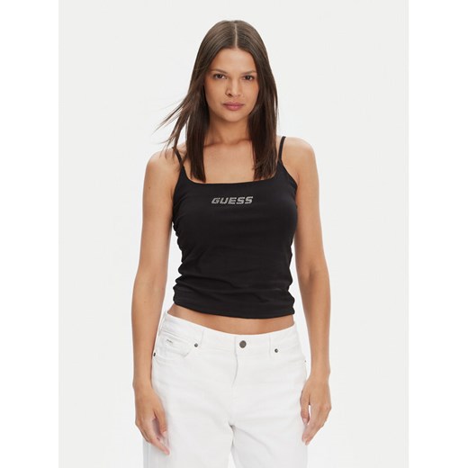 Guess Top V5GP22 J1314 Czarny Regular Fit ze sklepu MODIVO w kategorii Bluzki damskie - zdjęcie 183814336