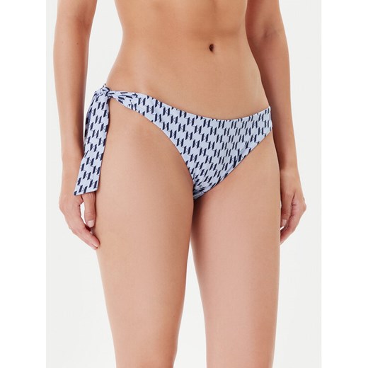 KARL LAGERFELD Dół od bikini A1W46042 Błękitny ze sklepu MODIVO w kategorii Stroje kąpielowe - zdjęcie 183814345