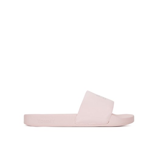 Tommy Jeans Klapki Flag Pool Slide Patent EN0EN02901 Różowy ze sklepu MODIVO w kategorii Klapki damskie - zdjęcie 183814375