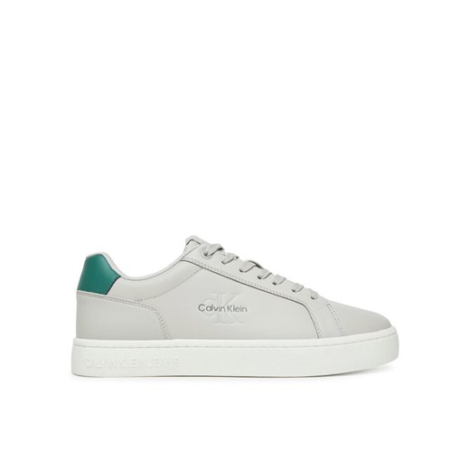 Calvin Klein Jeans Sneakersy Classic Cupsole Mono Lth YM0YM01369 Szary ze sklepu MODIVO w kategorii Buty sportowe męskie - zdjęcie 183814389