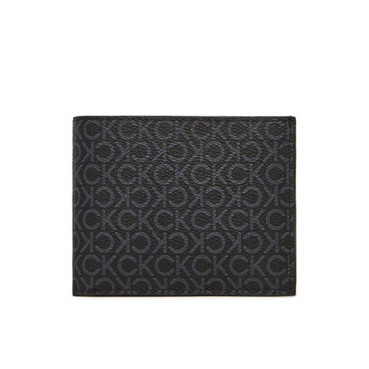 Calvin Klein Portfel męski Ck Must Mono Billfold W/ Coin LV04D1038G Czarny ze sklepu MODIVO w kategorii Portfele męskie - zdjęcie 183814397